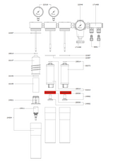 Junta tórica SATA para filtros SATA de las series 100, 200, 300 y 400