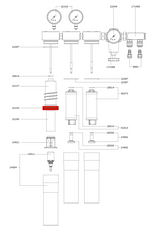 Junta tórica SATA para filtros SATA de las series 100, 200, 300 y 400