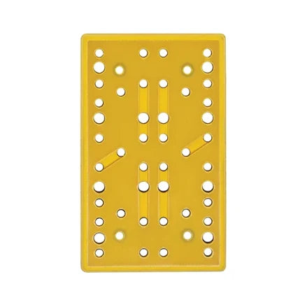 MIRKA 3" X 5" 46-HOLE GRIP BACKUP PAD FOR DEOS, 935GV-E