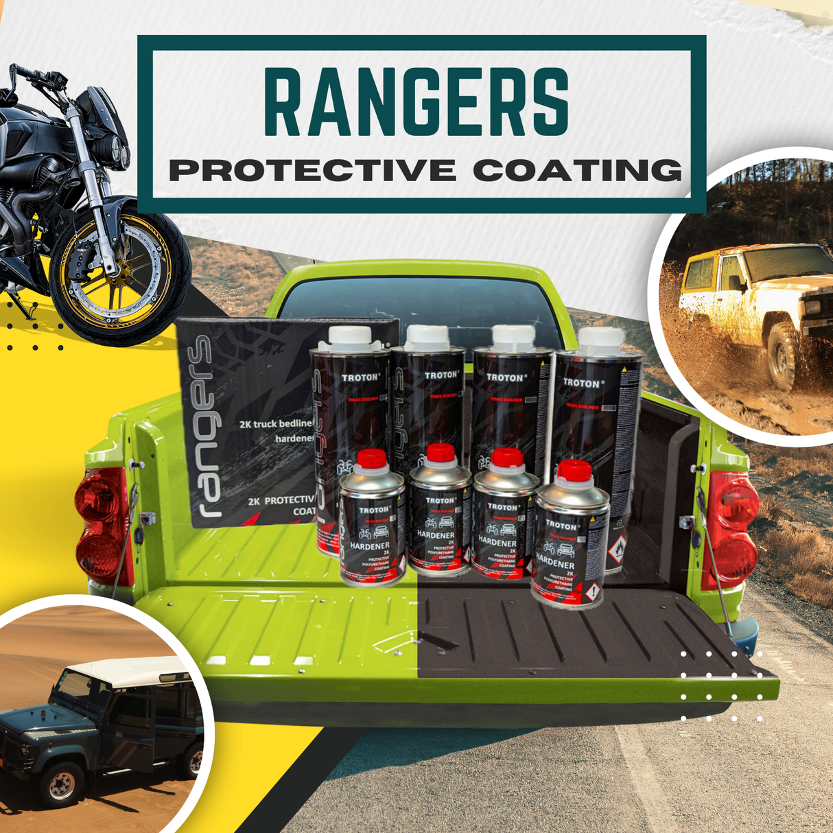 Rangers 2K Protective Polyurethane Coating  Kit