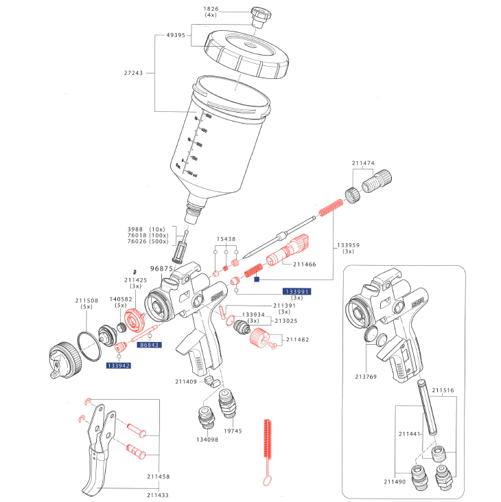 SATA Seal Retainer