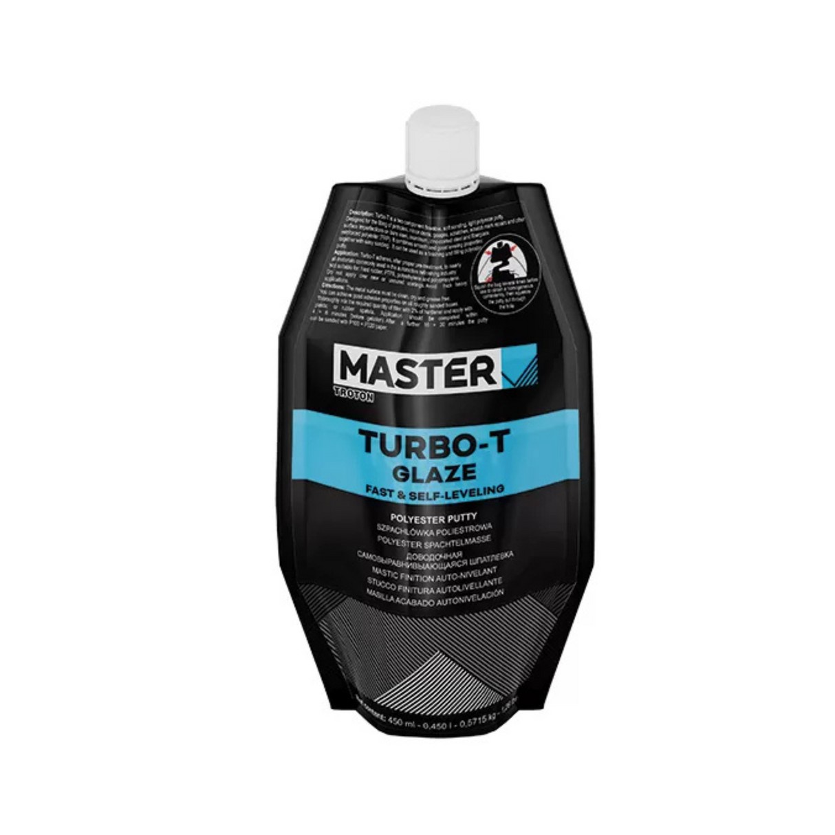 MASTER Turbo-T Fine Finishing Polyester Glaze 450ml